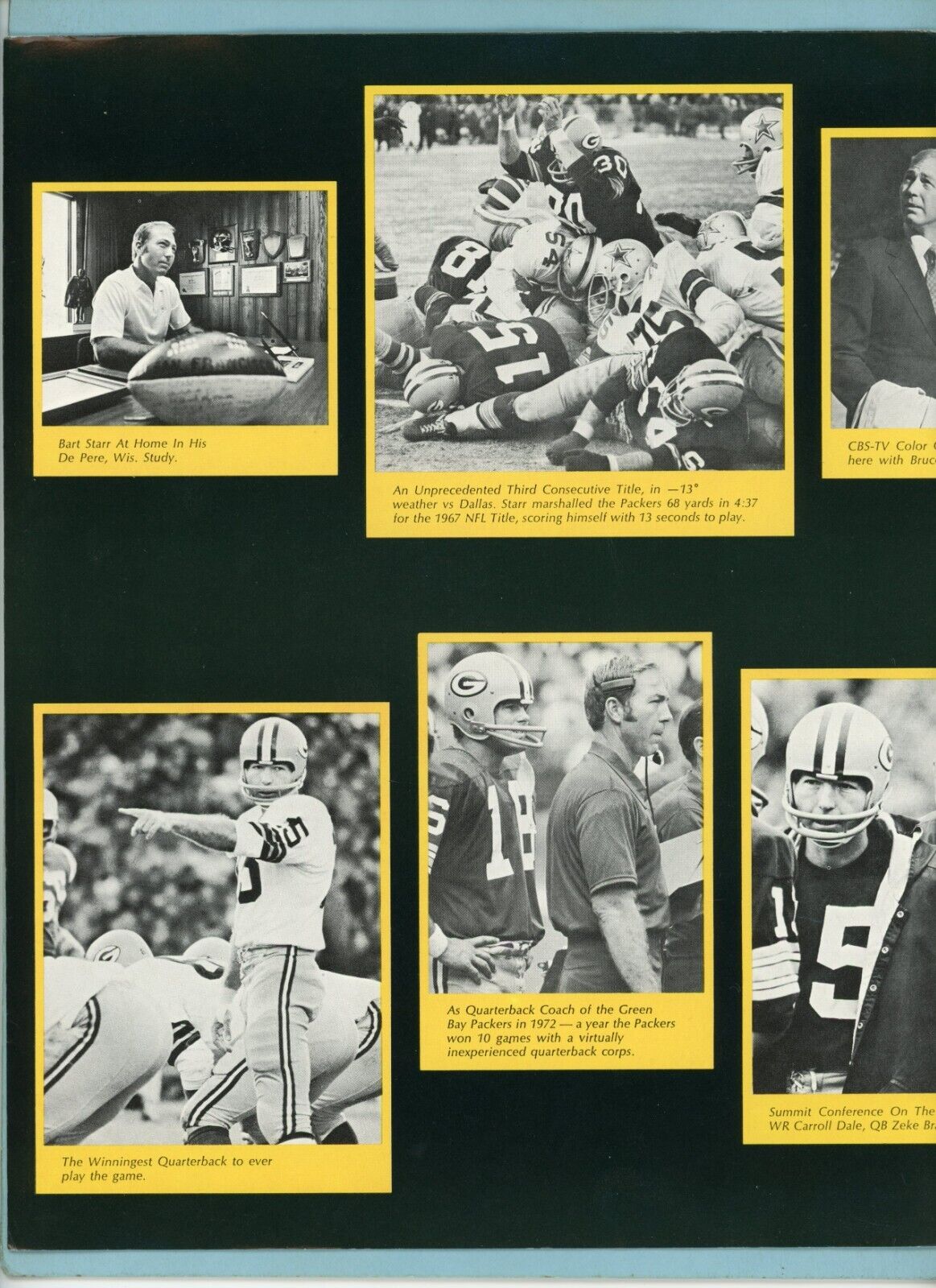 Bart Starr Marketing Brochure