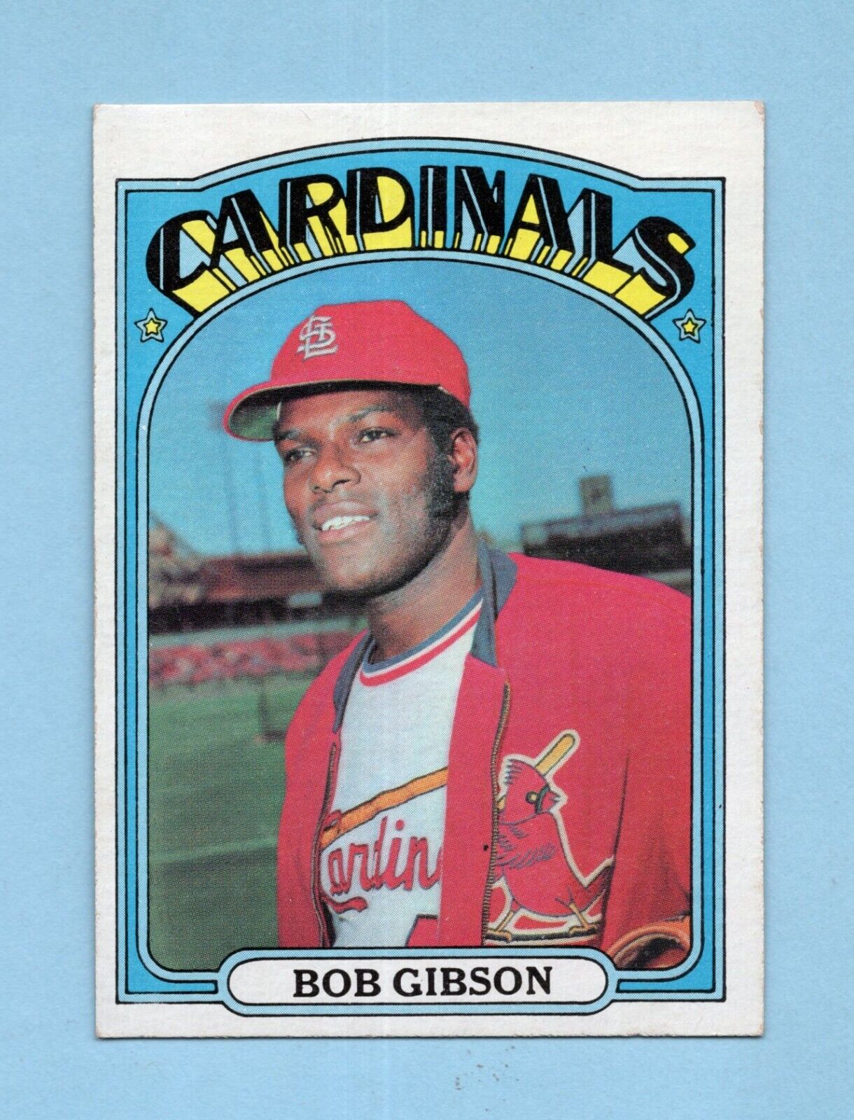 1972 Topps #130 Bob Gibson St. Louis Cardinals Baseball Card EX - EX+