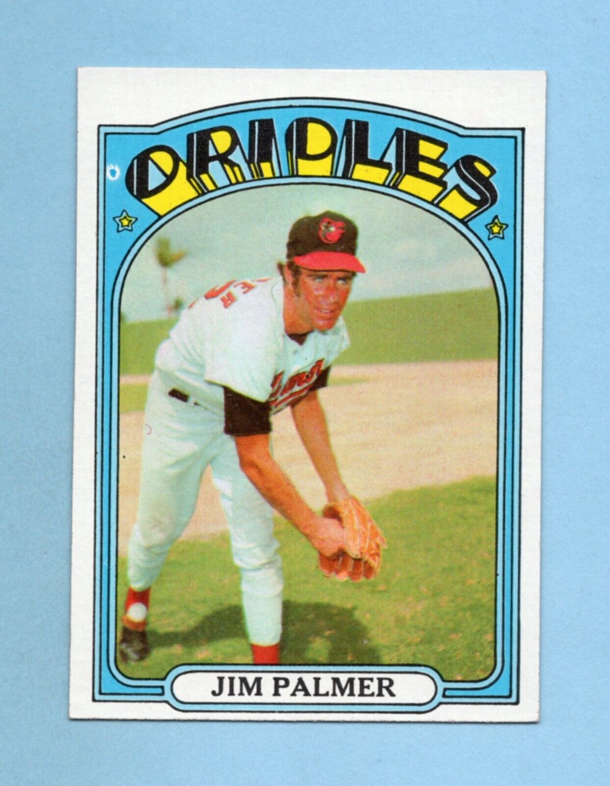 1972 Topps #270 Jim Palmer Baltimore Orioles Baseball Card NM prt mk tl