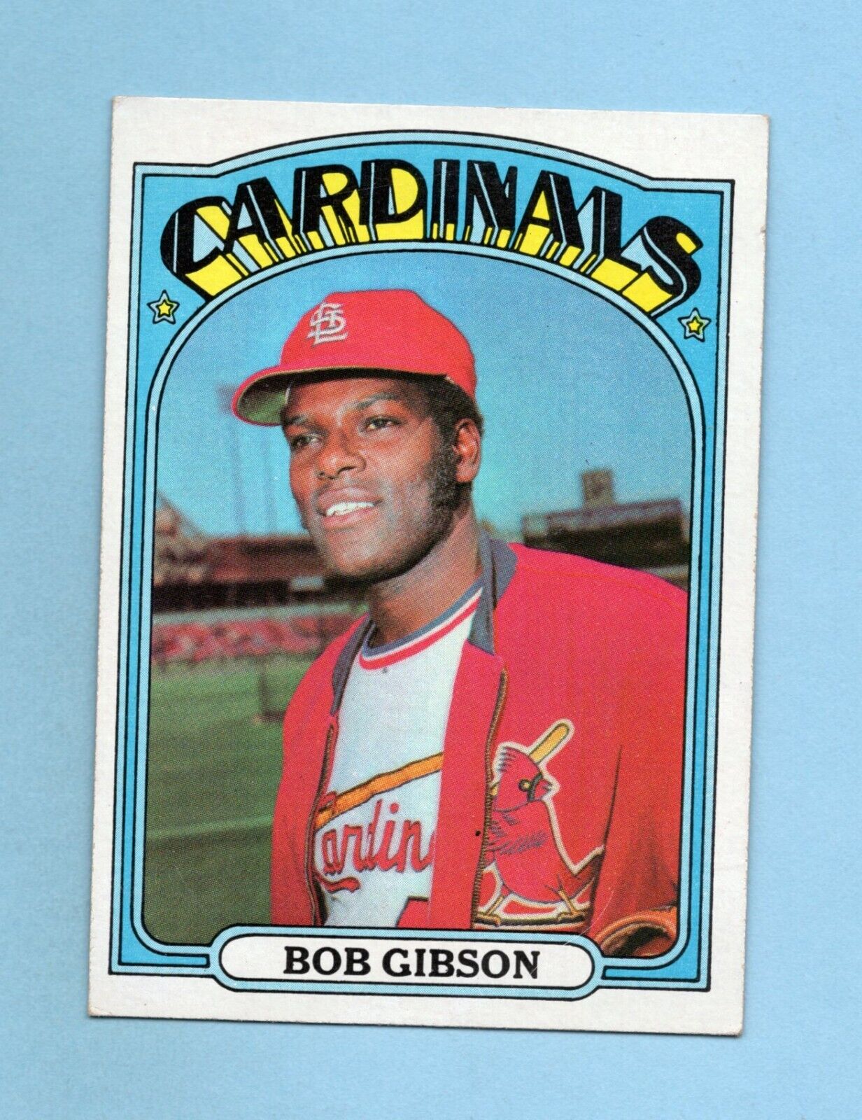 1972 Topps #130 Bob Gibson St. Louis Cardinals Baseball Card EX - EX+