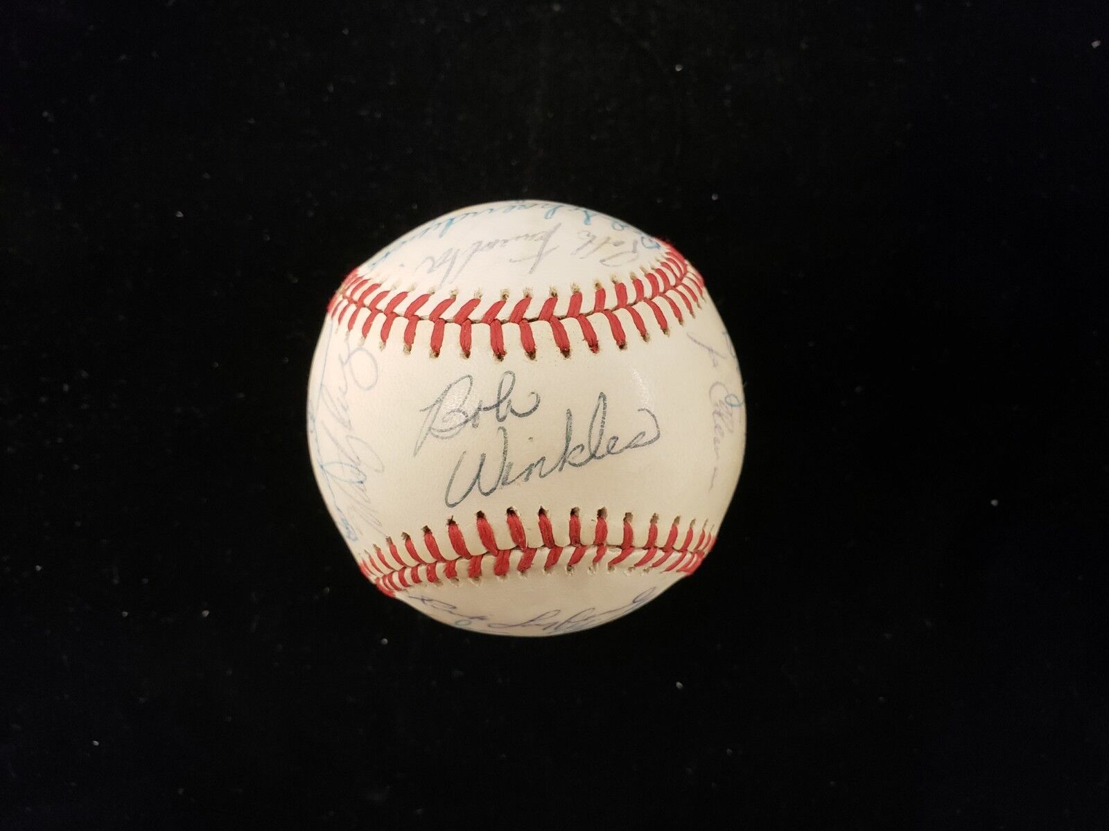 1977 Oakland Athletics Autographed Baseball - 23 Signatures - JSA LOA