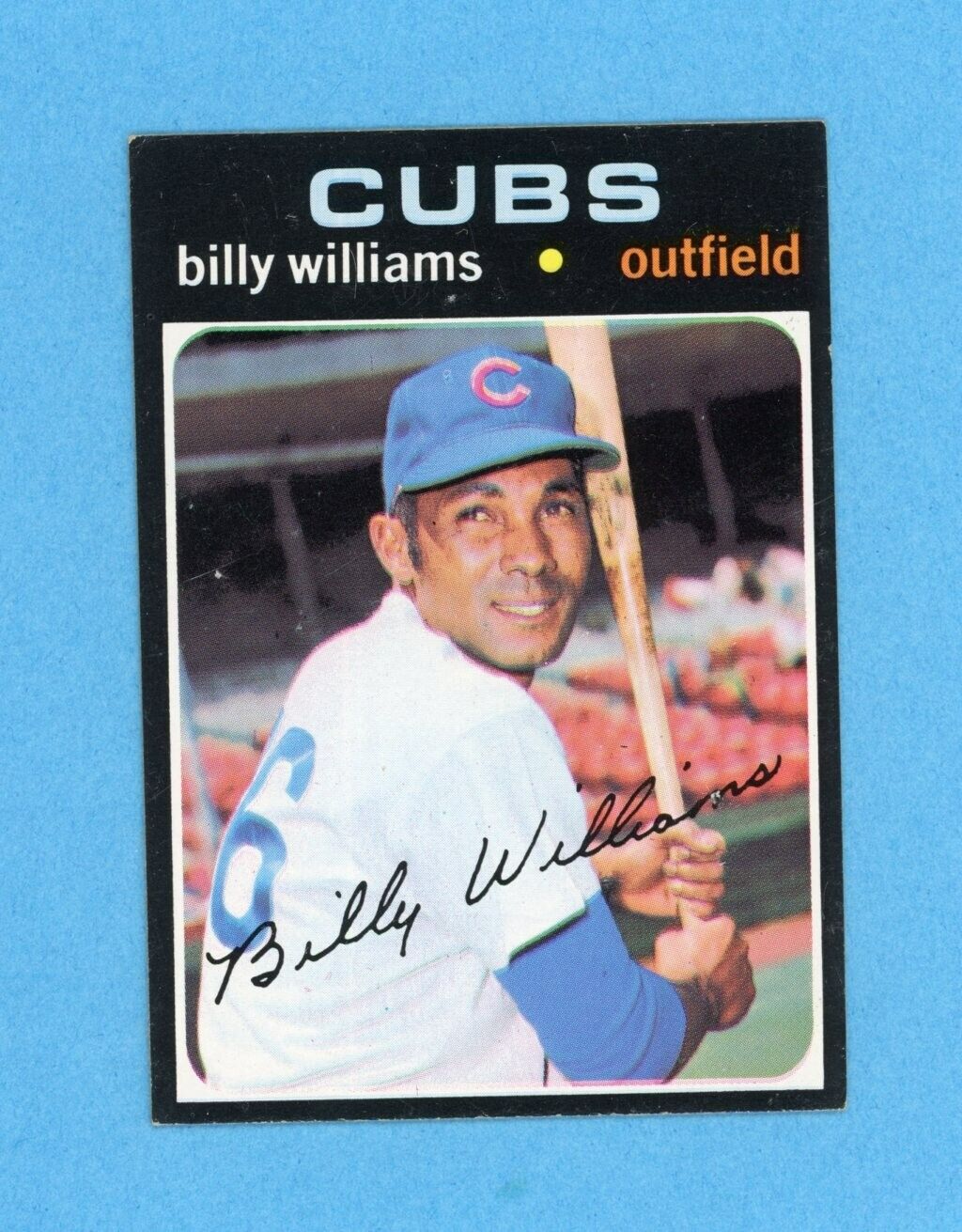 1971 Topps #350 Billy Williams Chicago Cubs Baseball Card EX - EX+