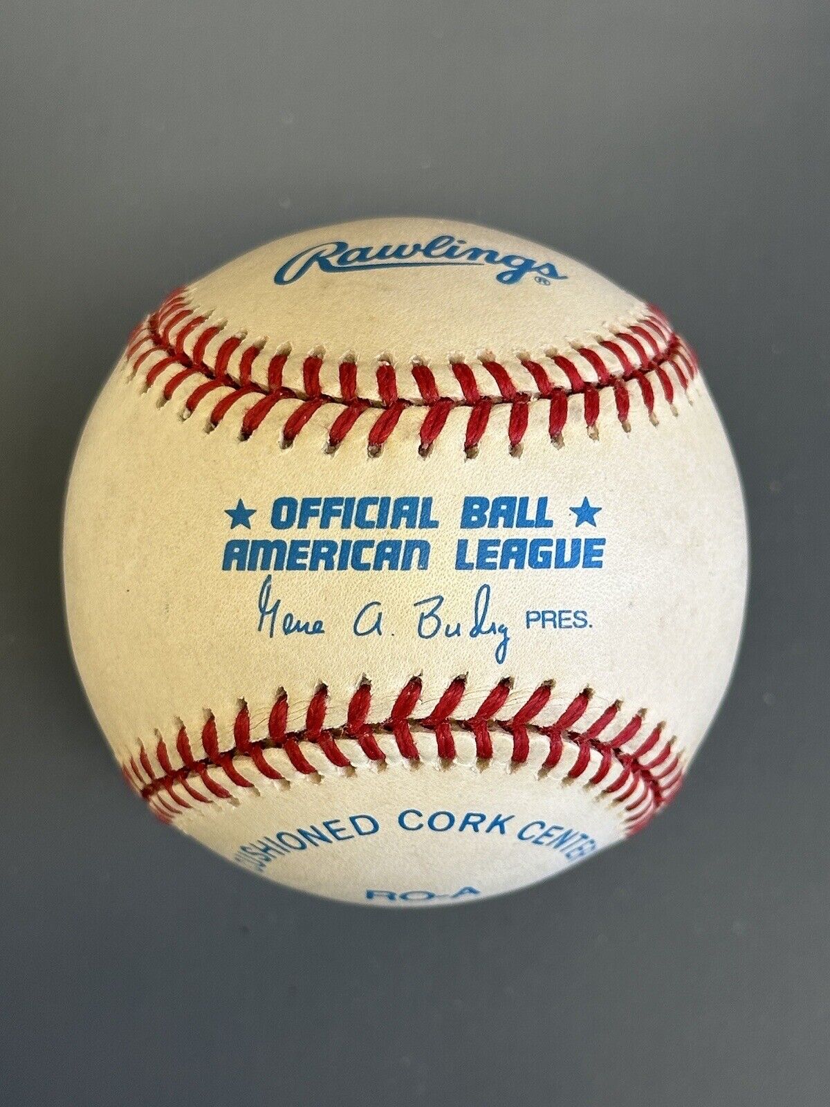 Joe Pepitone New York Yankees SIGNED Official AL Budig Baseball w/ hologram