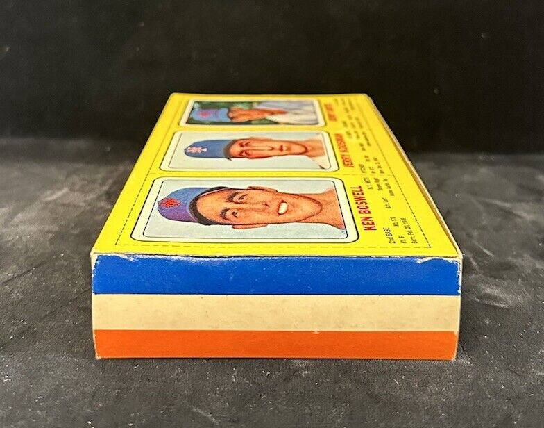 1969 New York Mets Unopened Transogram Box Ken Boswell Jerry Koosman Jerry Grote