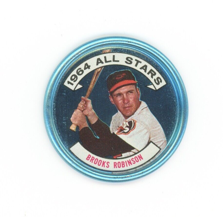 1964 Topps Coin #125 Brooks Robinson All-Star Baltimore Orioles Baseball Coin