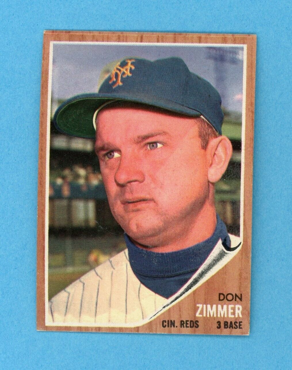 1962 Topps #478 Don Zimmer New York Mets Baseball Card Ex+ - Ex/Mt