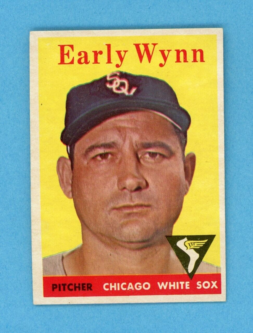 1958 Topps #100 Early Wynn Chicago White Sox Baseball Card Ex/Mt