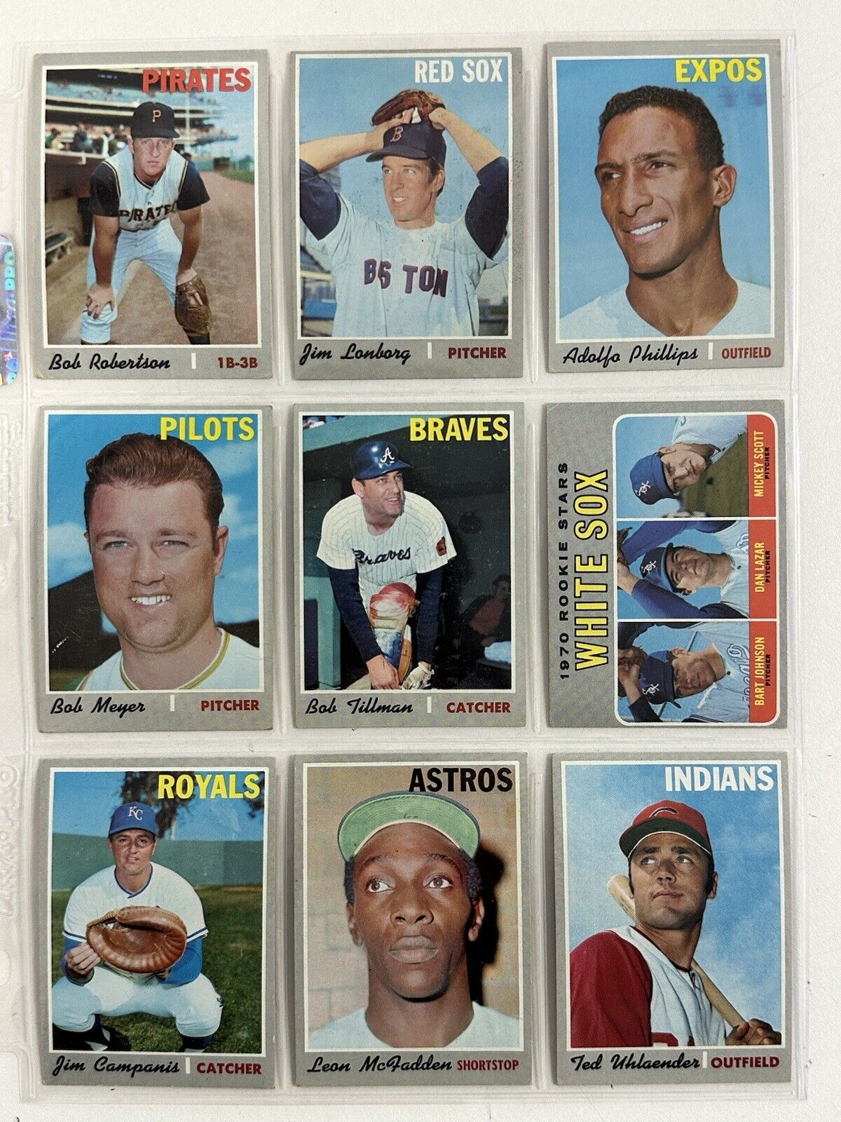 1970 Topps Baseball High Numbers Starter Set / Lot of 90 Different VG-EX/EX