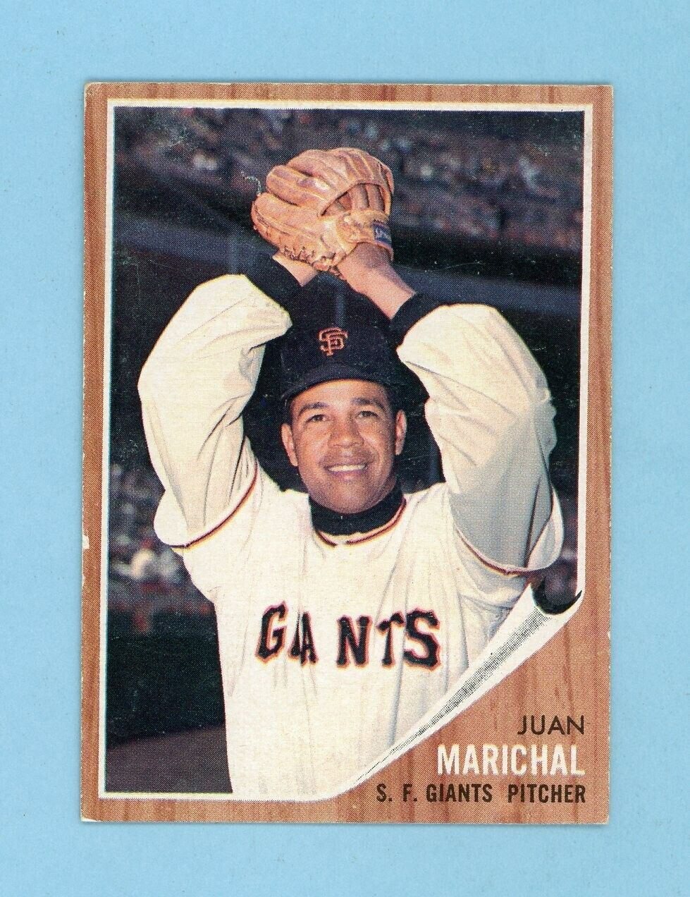 1962 Topps #505 Juan Marichal SF Giants Semi-High Number Baseball Card E-E+ chp