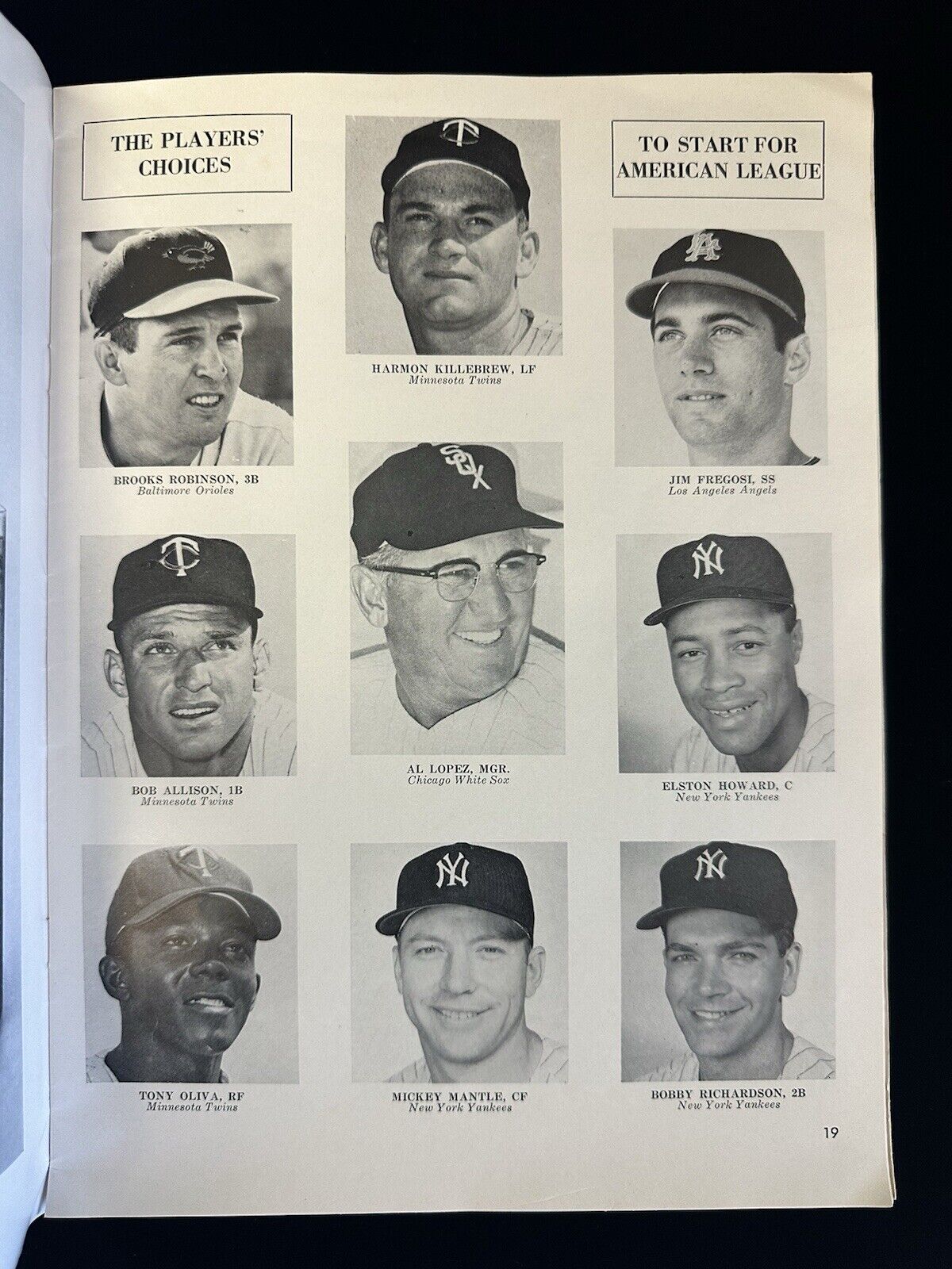 1964 MLB Baseball All-Star Game Program @ Shea Stadium VG-EX unscored