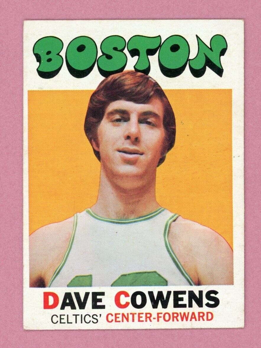 1971-72 Topps #47 Dave Cowens Boston Celtics Rookie Basketball Card Ex+ o/c