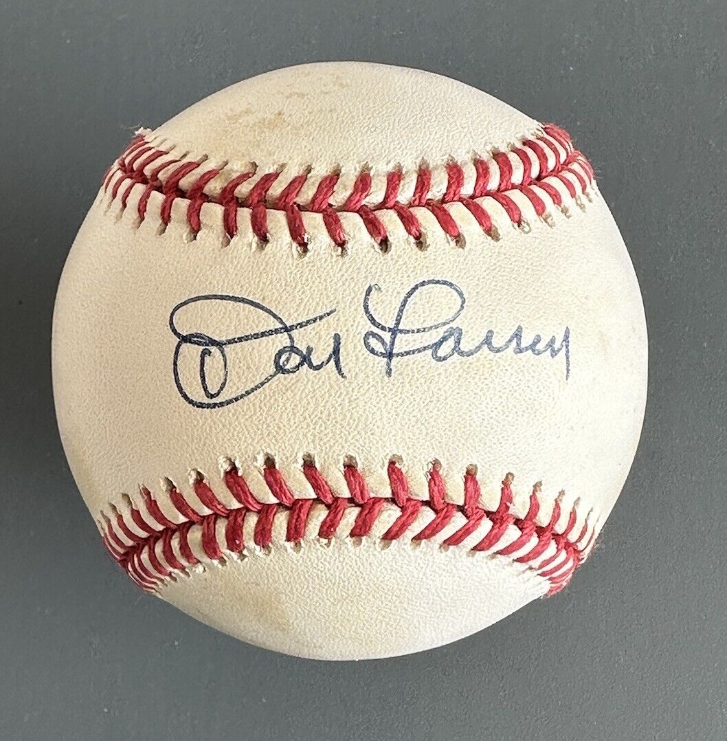 Don Larsen New York Yankees SIGNED Official AL B. Brown Baseball w/ hologram