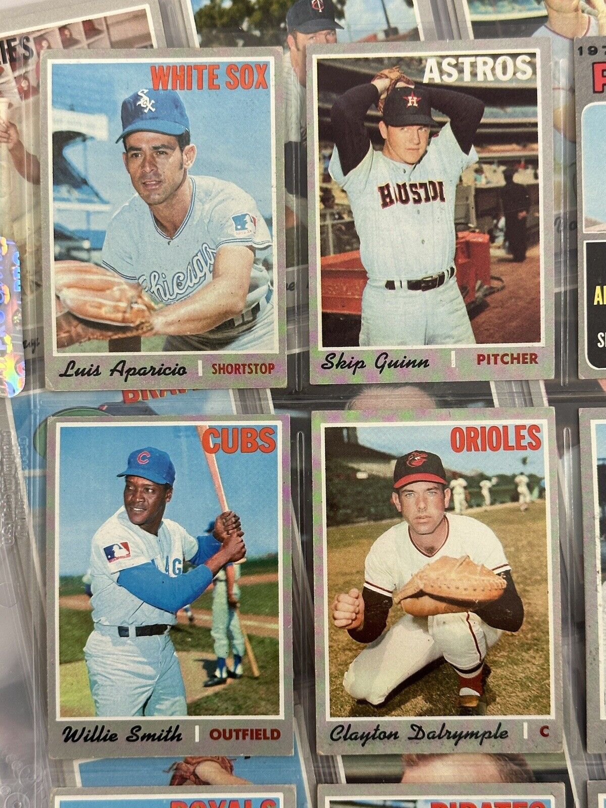 1970 Topps Baseball Starter Set / Lot of 484 Different w/ HOFers - VG-EX/EX