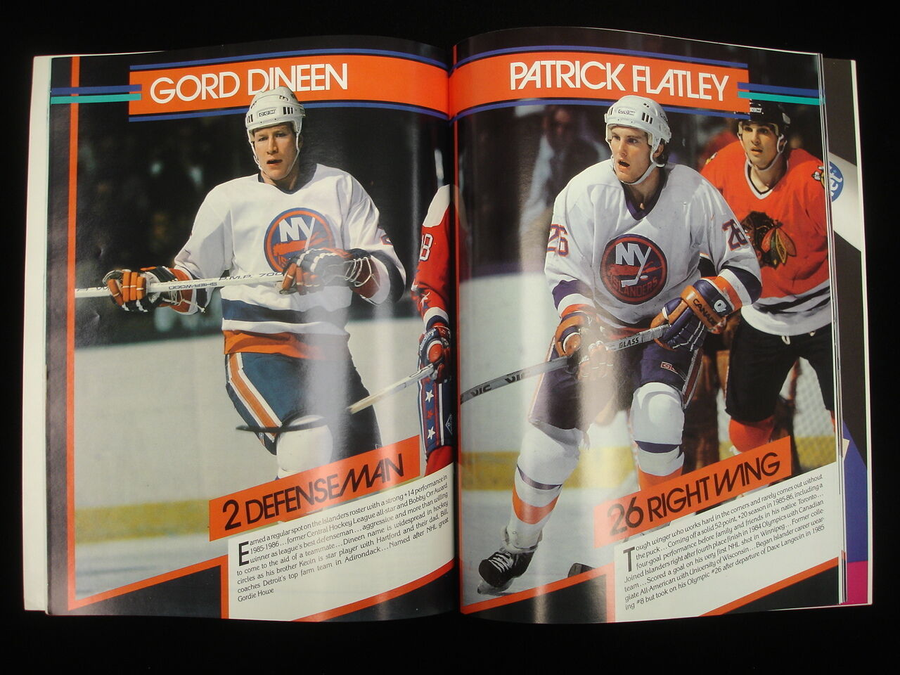 1986-87 New York Islanders Hockey Yearbook