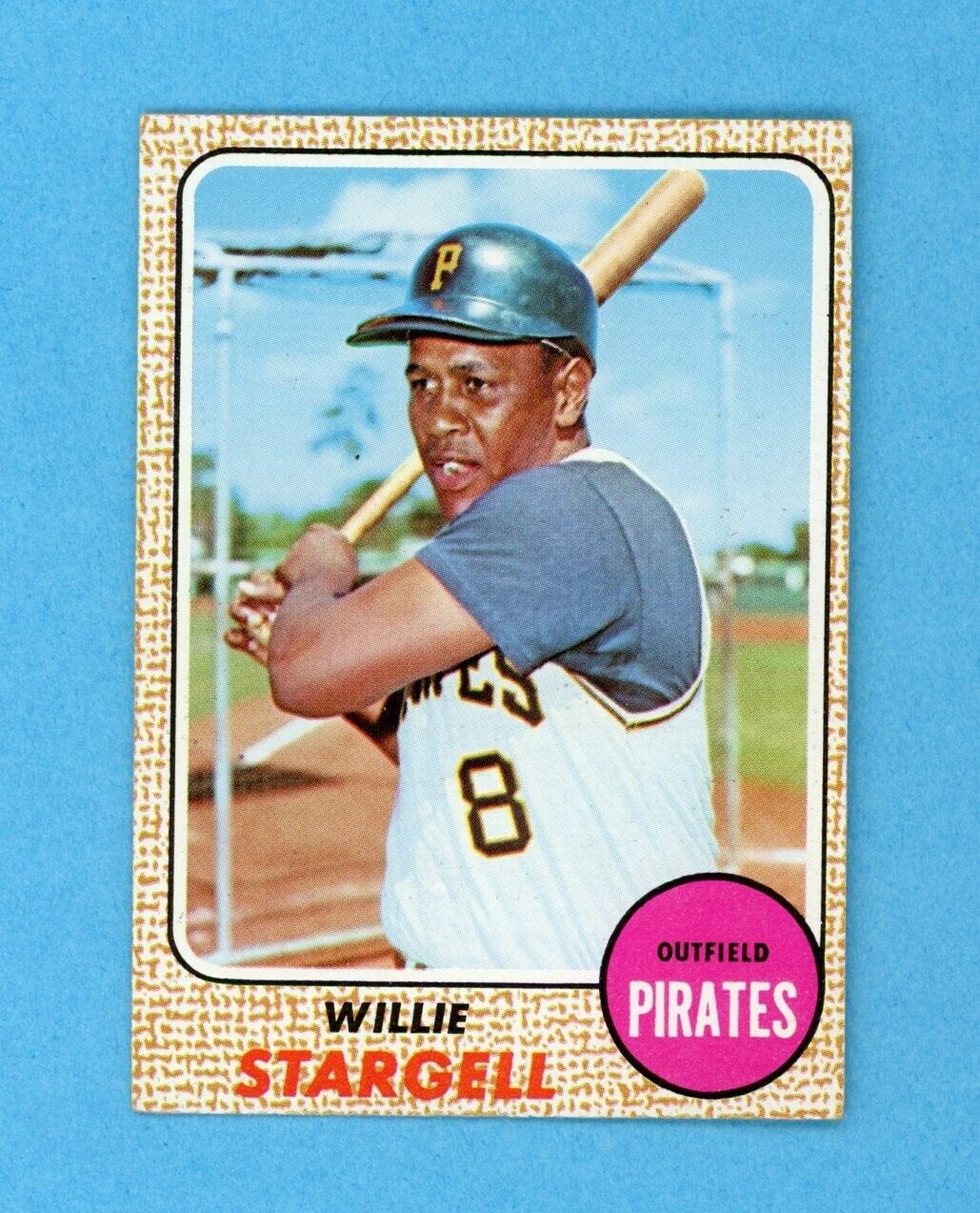 1968 Topps #86 Willie Stargell Pittsburgh Pirates Baseball Card EX+