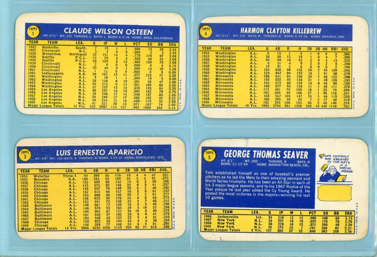 1970 Topps Super Starter Set Lot of 32 Different Baseball Cards