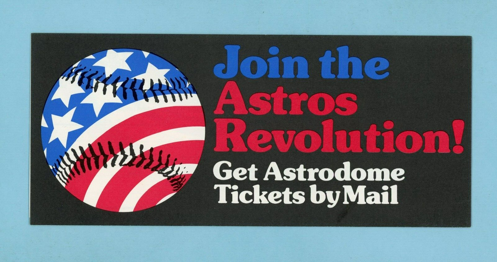 1976 Houston Astros Home Schedule & Ticket Request Pamphlet