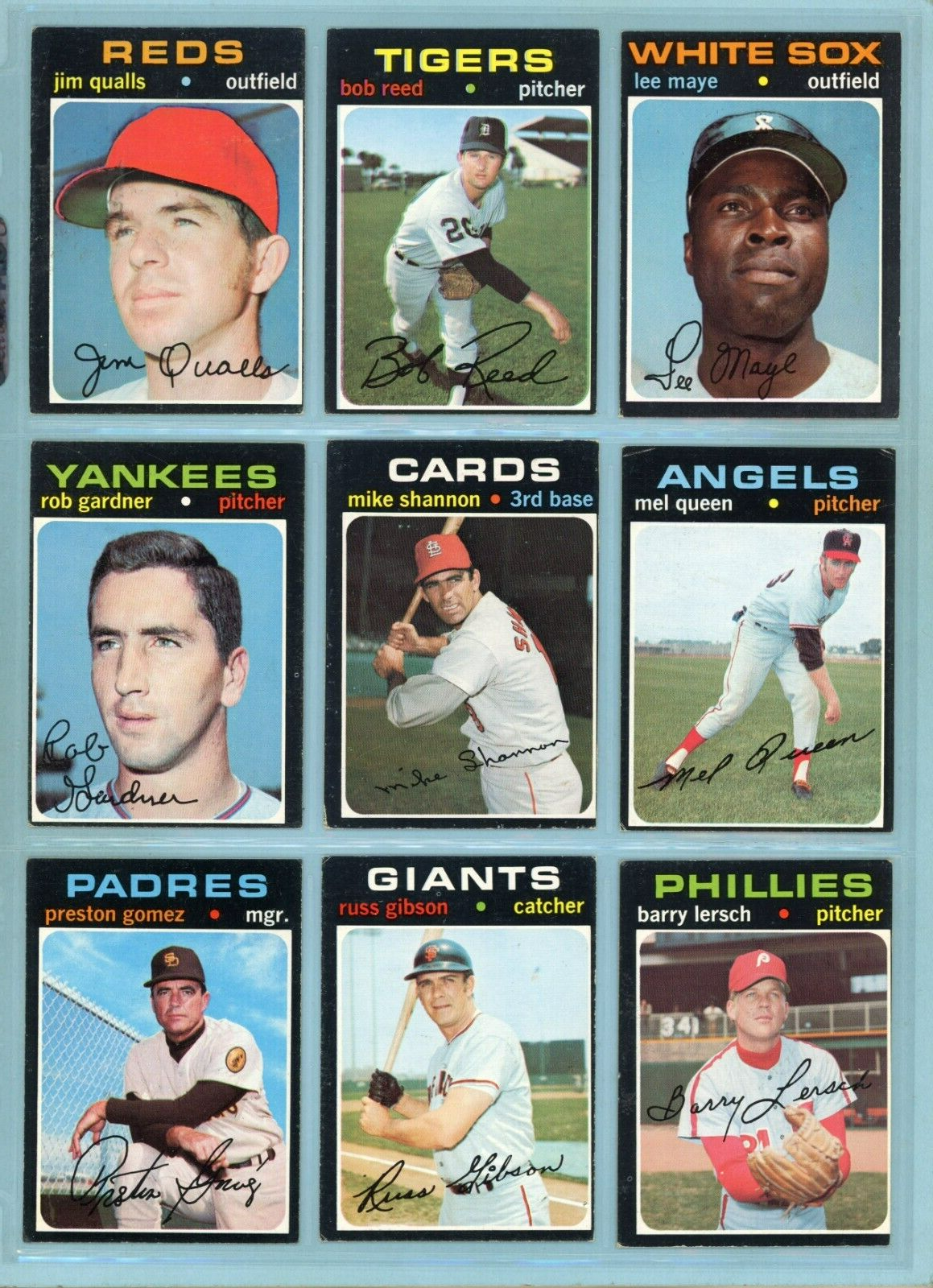 1971 Topps Starter Set Lot of 102 Different High Number Baseball Cards mxed grds