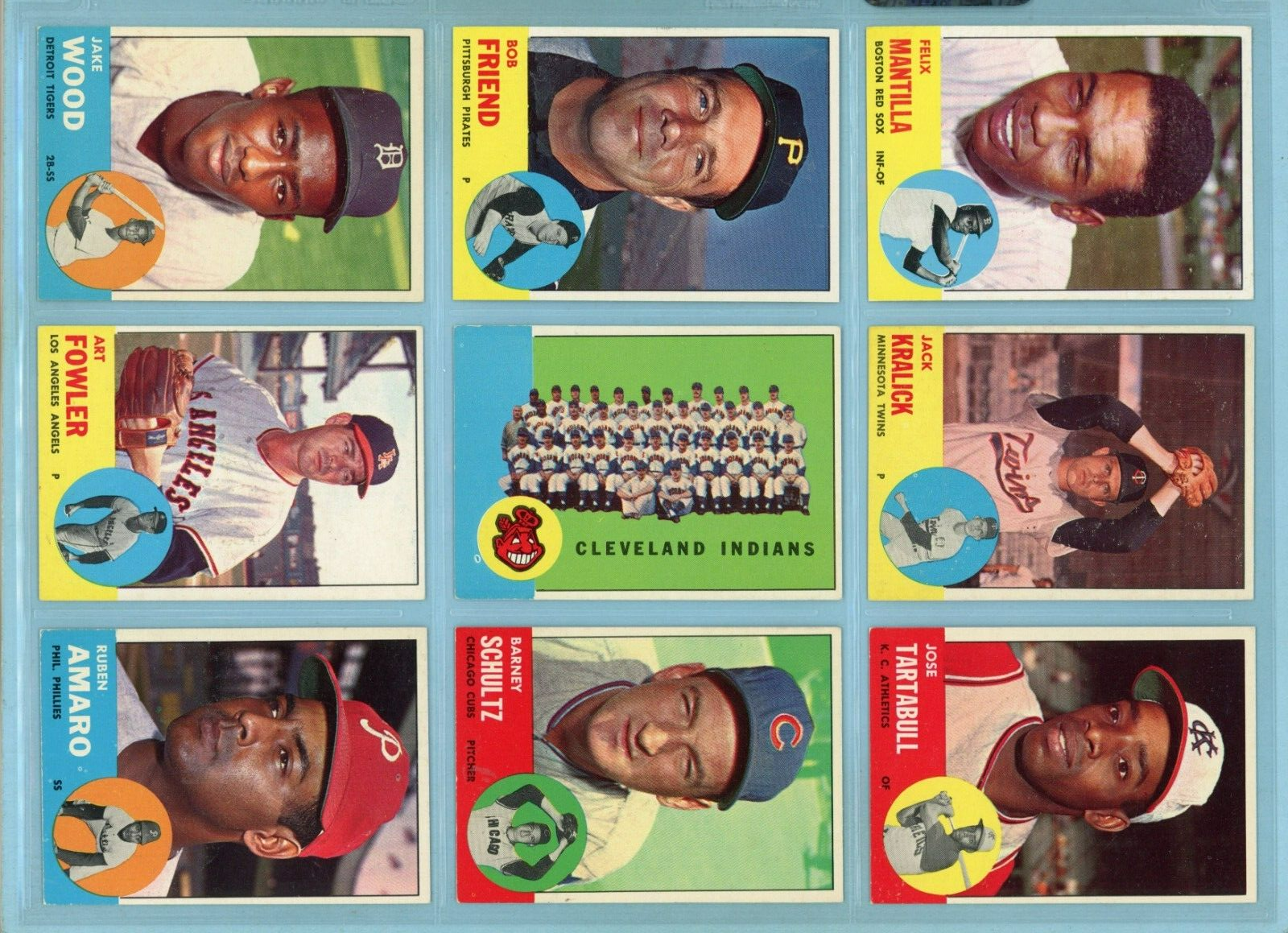 1963 Topps Starter Set Lot of 67 Diff Semi-High Number Baseball Cards Ex/Mt - NM