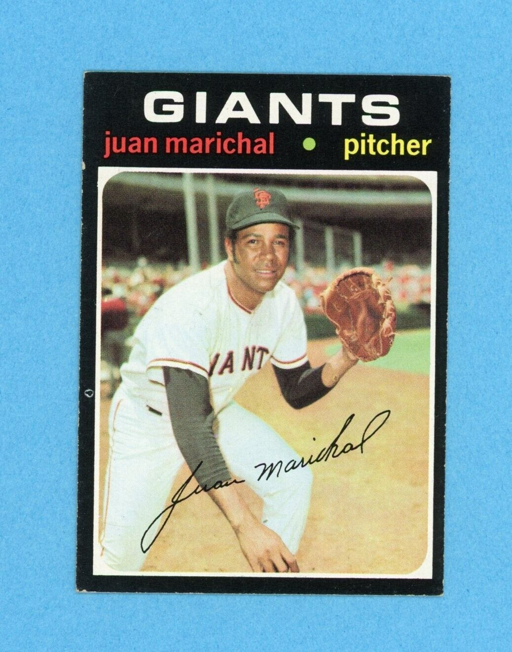 1971 Topps #325 Juan Marichal San Francisco Giants Baseball Card EX++ - Ex/Mt