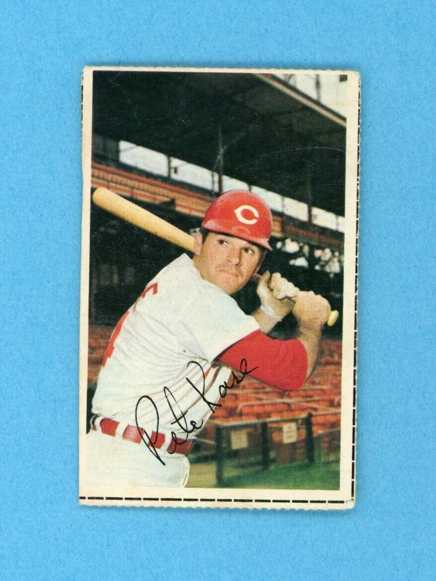 1971 Dell Today's Stamp Pete Rose Cincinnati Reds Baseball Card