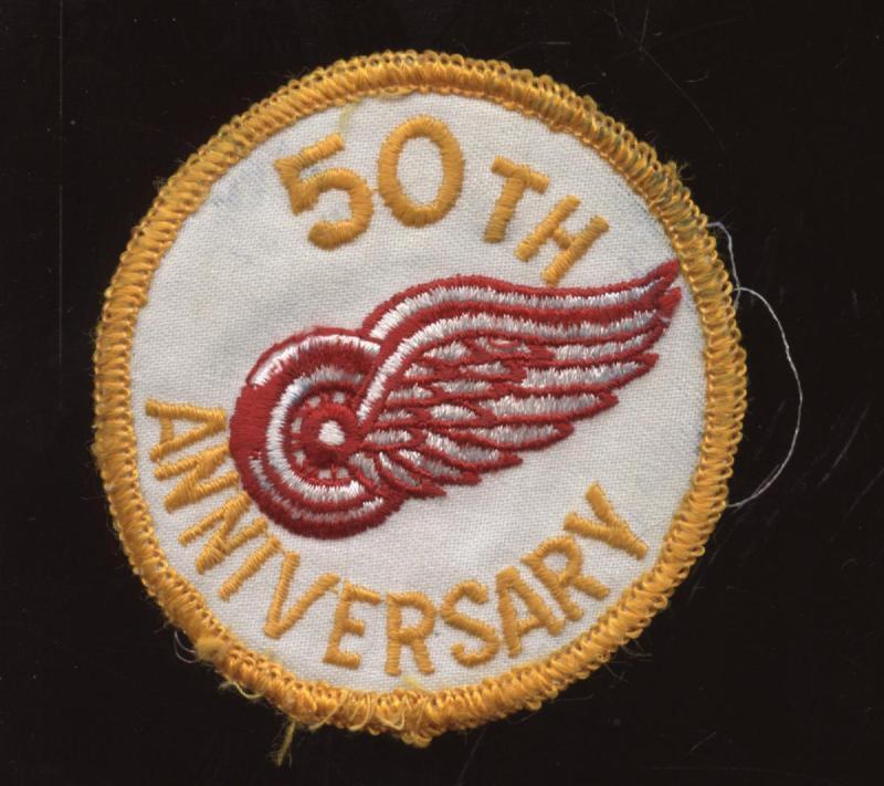 1976/77 Detroit Red Wings Game Used Uniform Patch