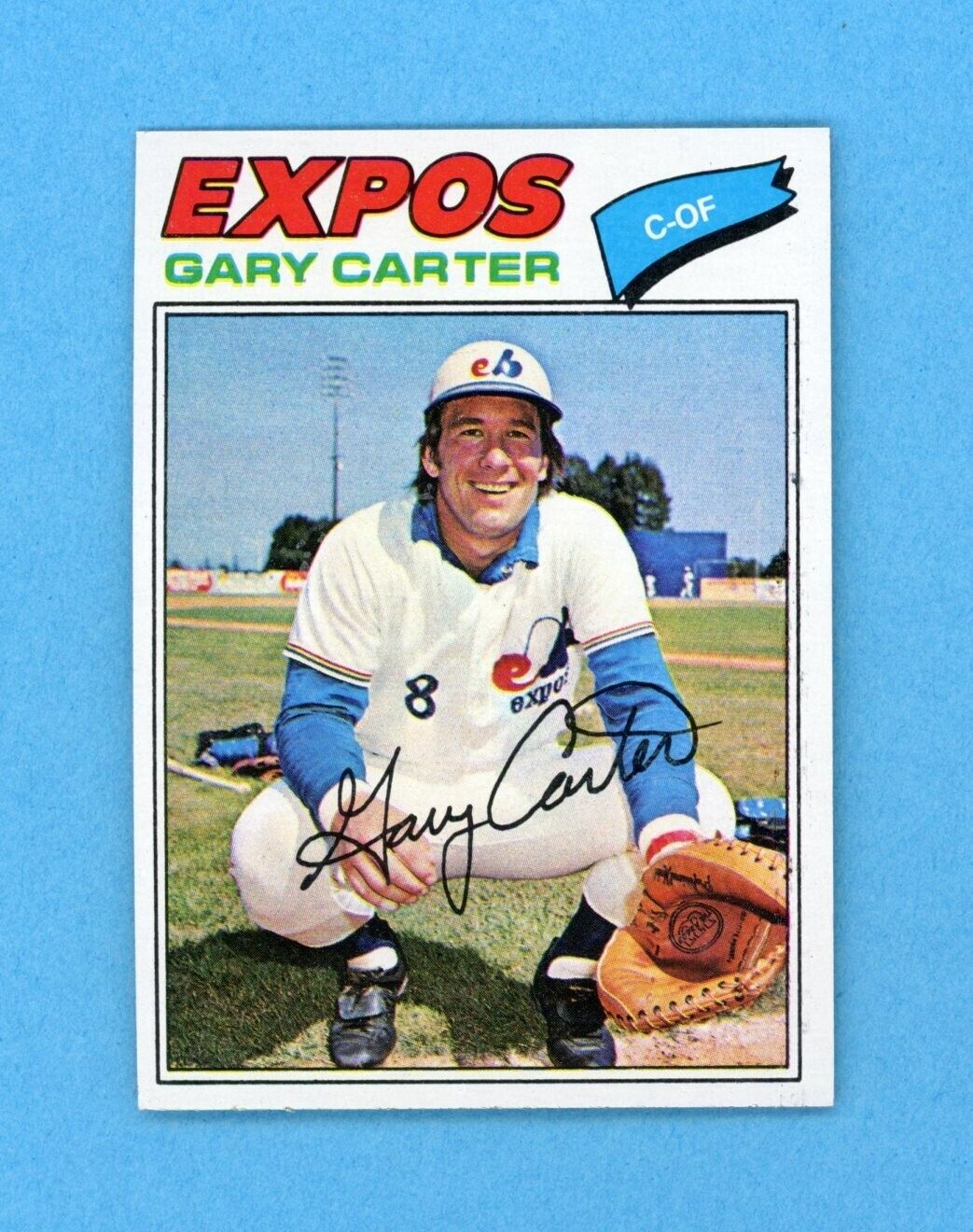 1977 Topps #295 Gary Carter Montreal Expos Baseball Card Ex/Mt - NM