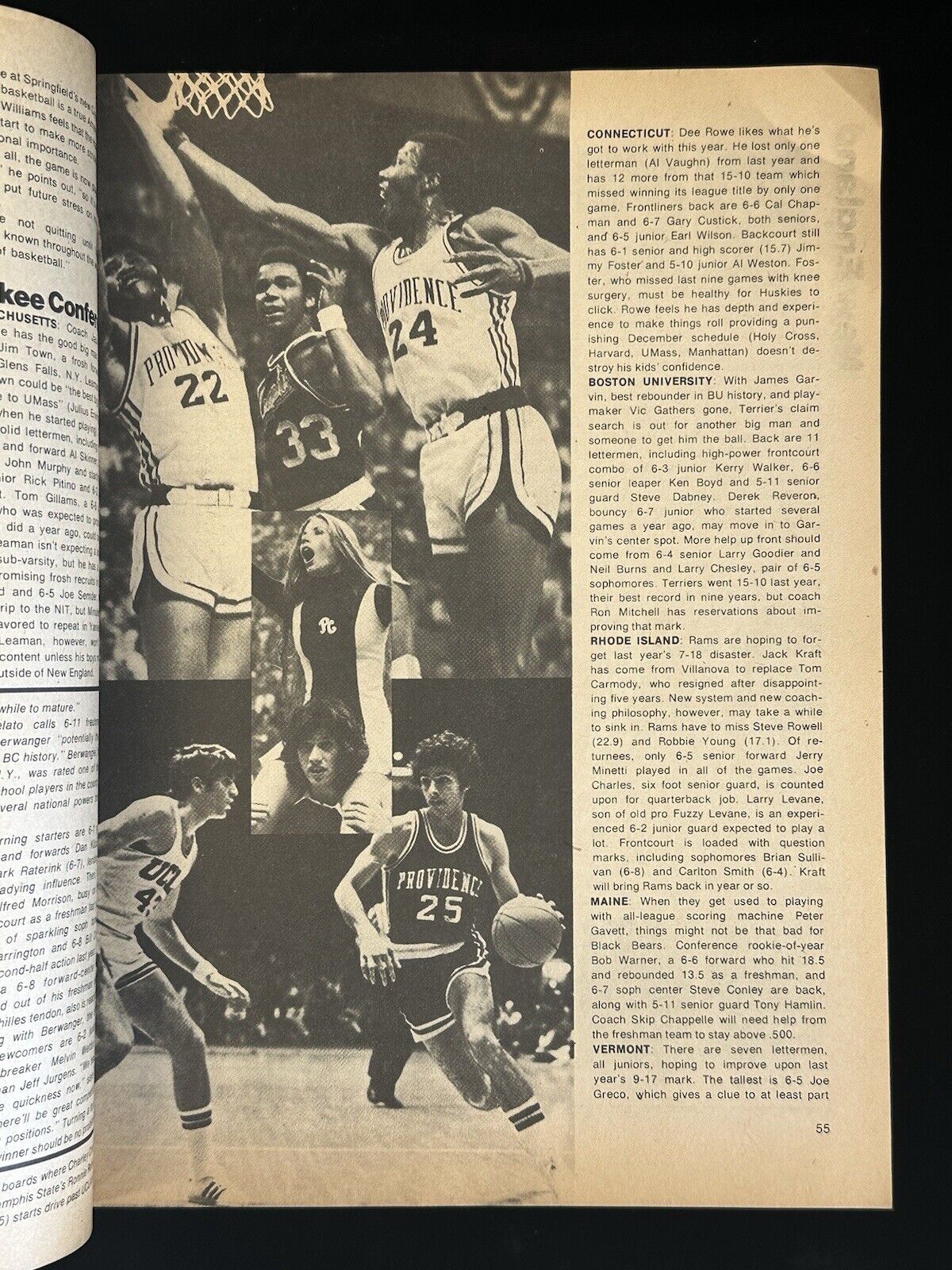 1973-74 Street and Smith’s College & Pro Basketball Yearbook w/ Robertson & West