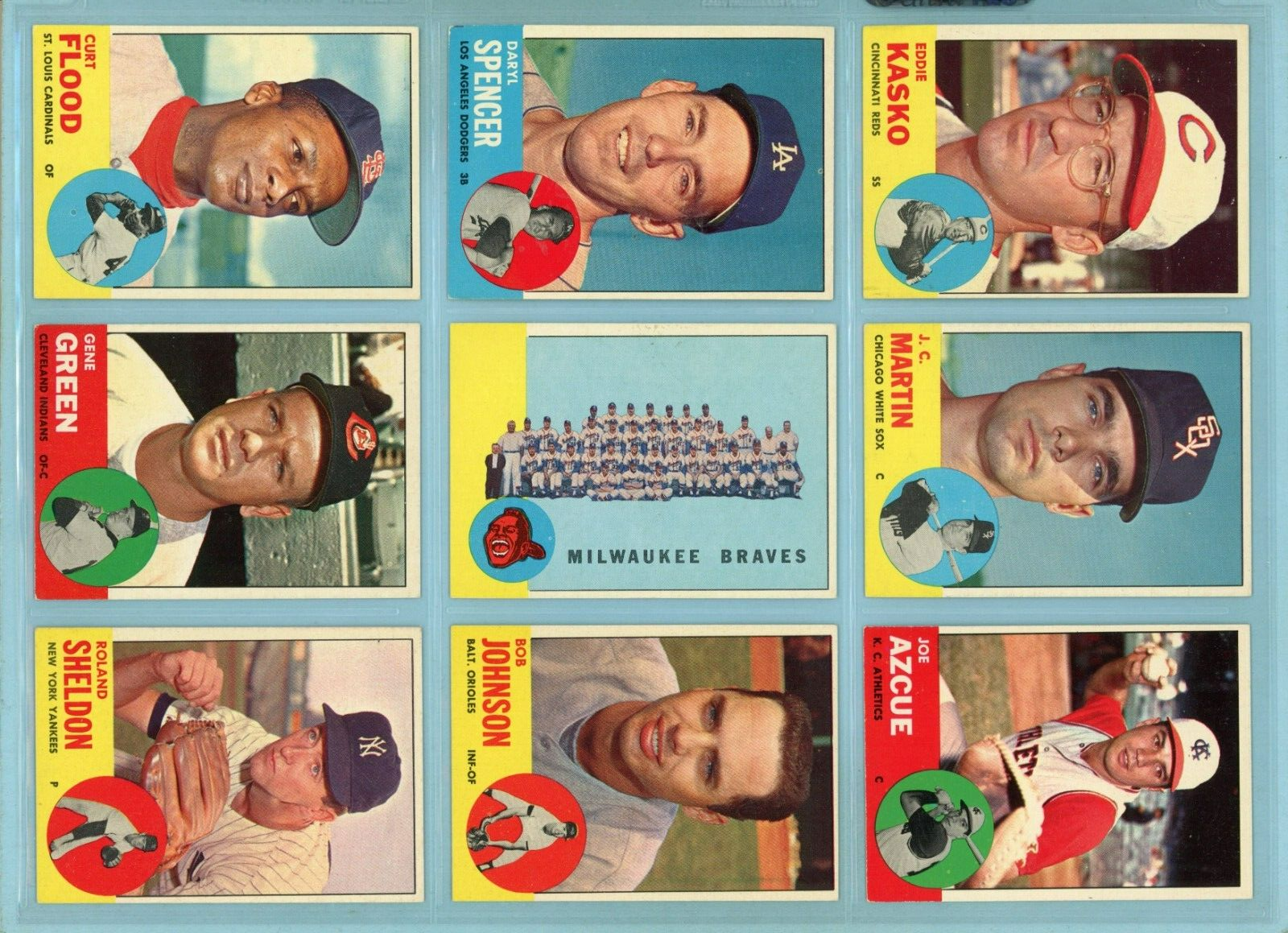 1963 Topps Starter Set Lot of 67 Diff Semi-High Number Baseball Cards Ex/Mt - NM