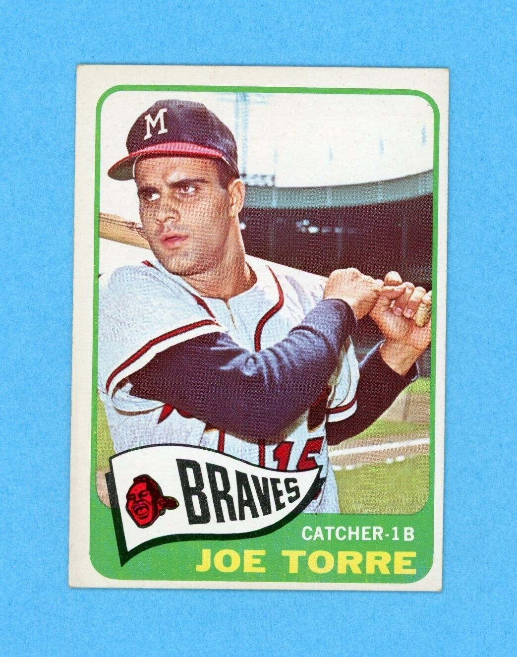 1965 Topps #200 Joe Torre Milwaukee Braves Baseball Card EX+-EX++