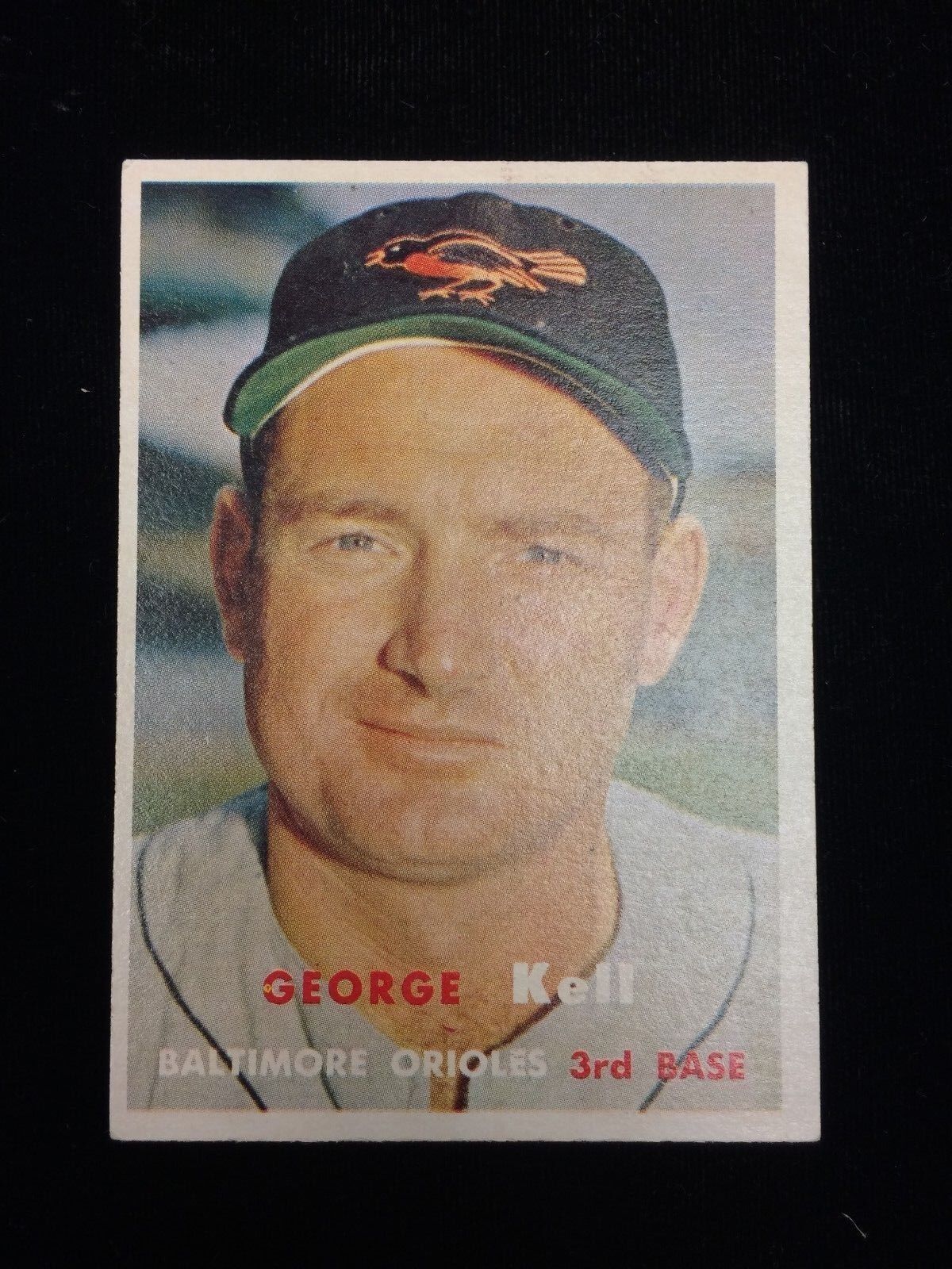 1957 Topps #230 George Kell Baltimore Orioles Card - EX+