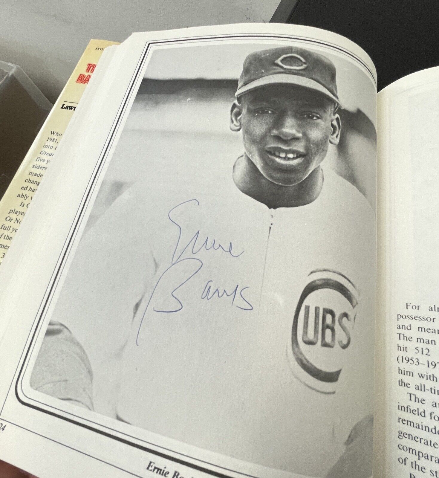 1986 100 Greatest Players Signed Book with J DiMaggio, Willie Mays, Rose, and 19