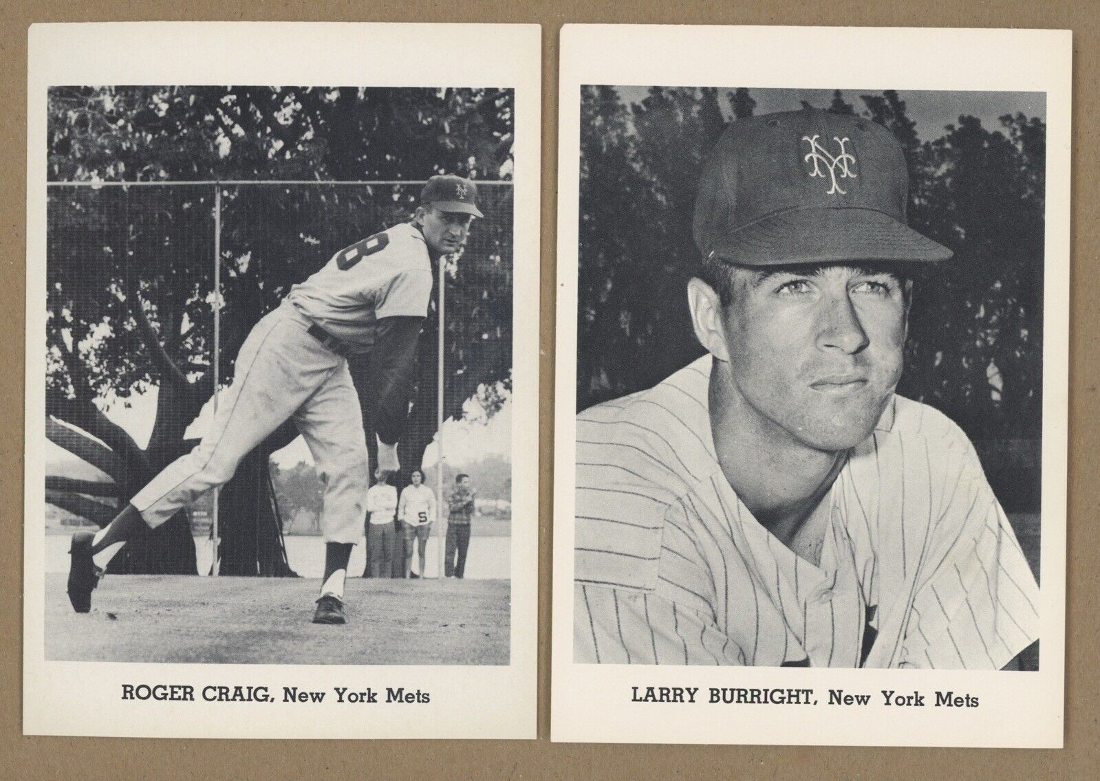 1963 New York Mets Team Photo Pack • Set of 12 with the original envelope