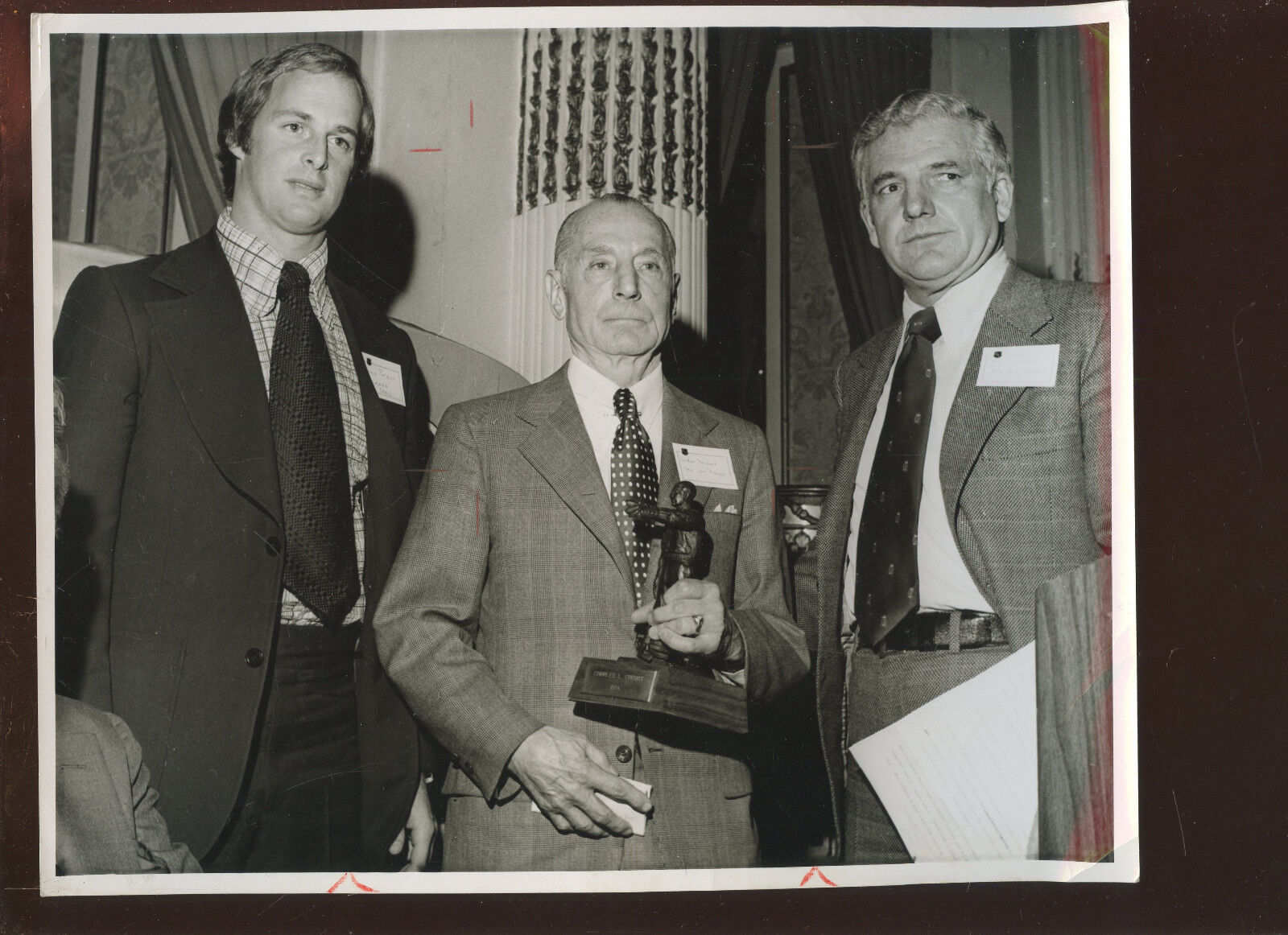 Vintage Craig Patrick Arthur Reichert Bill Chadwick 8 X 10 Hockey Photo