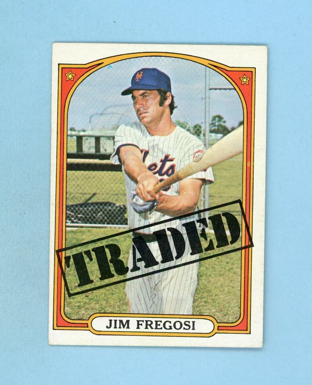 1972 Topps #755 Jim Fregosi Traded New York Mets High Number Baseball Card EX