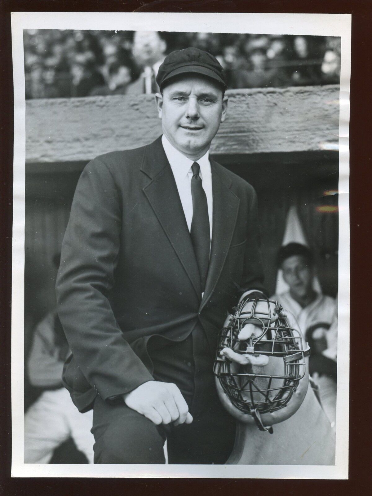 Original May 3 1938 Bill Rommel MLB Umpire 6 X 8 Wire Photo