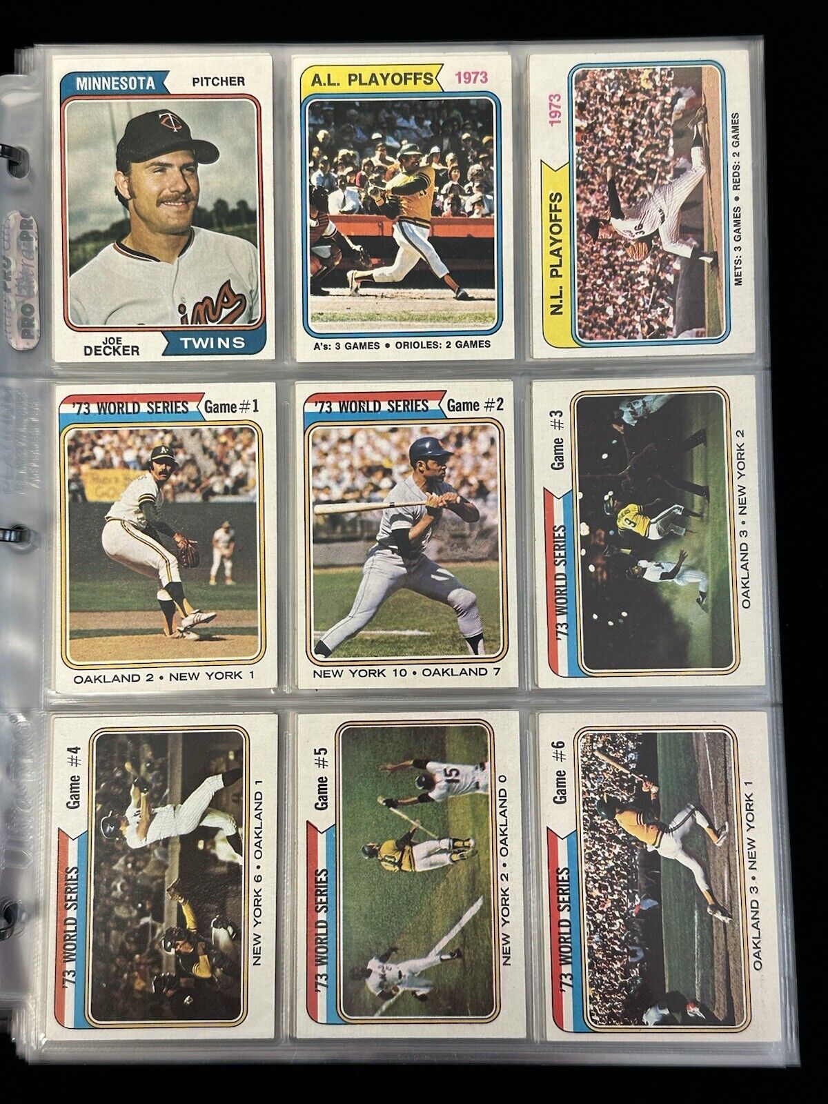 1974 Topps Baseball Complete Set of 660 EX-MT w/ Aaron Munson Ryan Rose Winfield