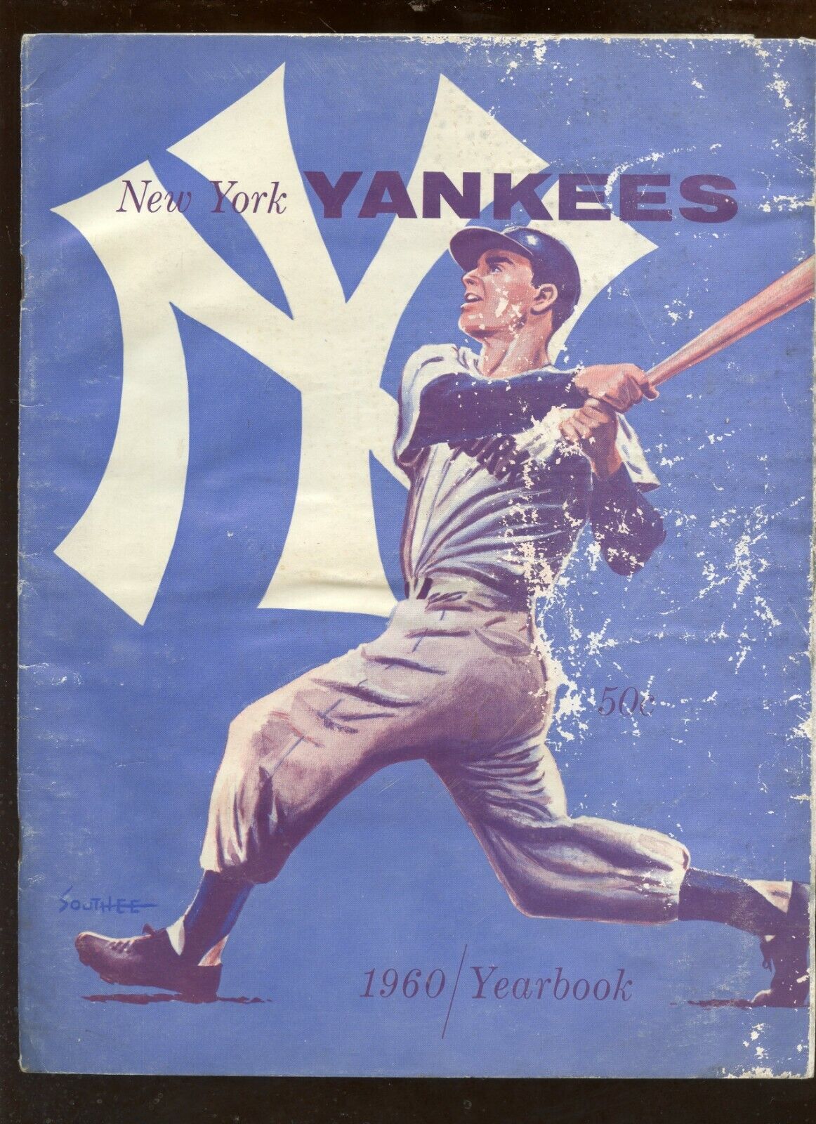 1960 Jay Publishing MLB New York Yankees Yearbook 