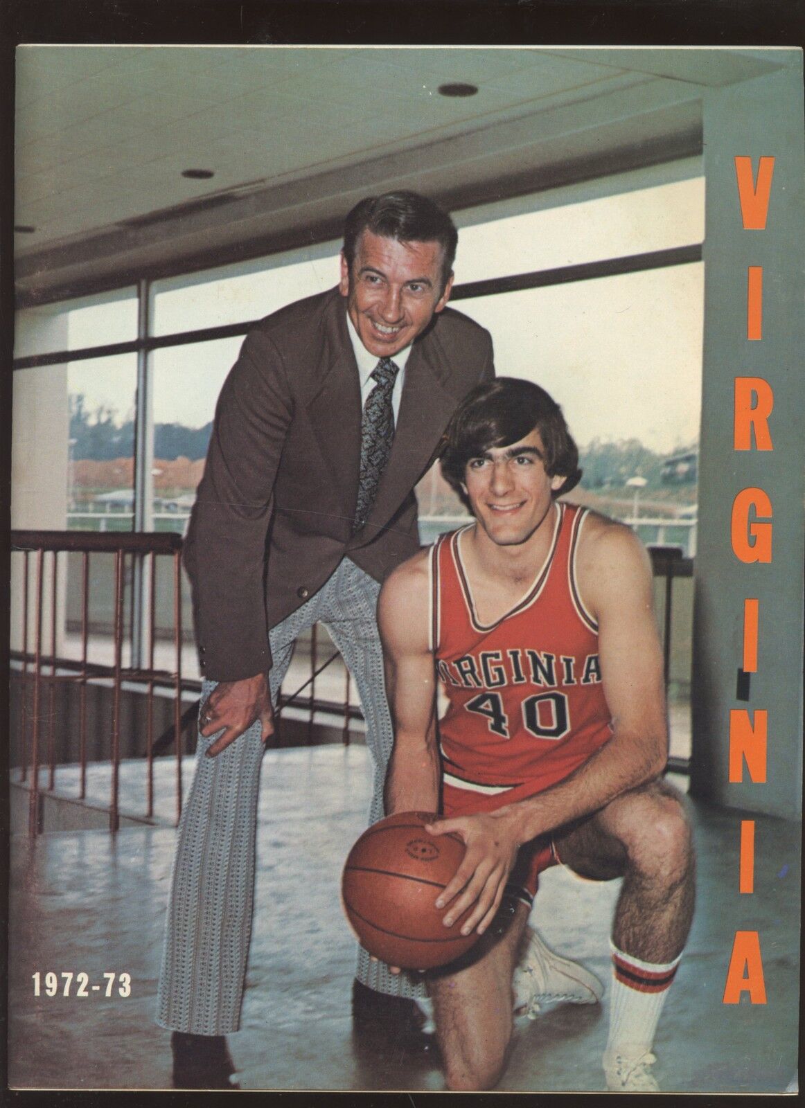 1972/1973 Virginia NCAA Basketball Yearbook NRMT