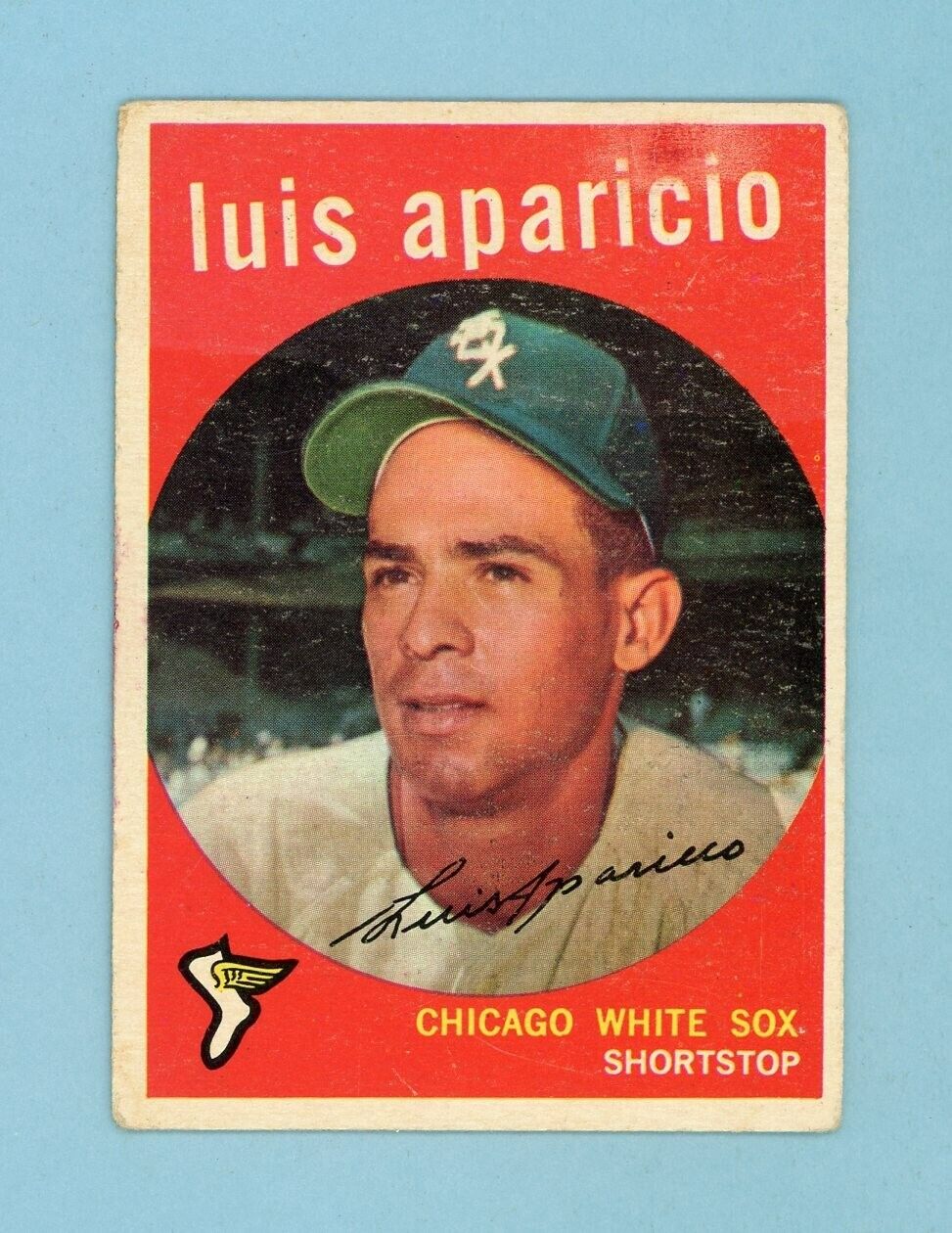 1959 Topps #310 Luis Aparicio Chicago White Sox Baseball Card Vg-Vg+