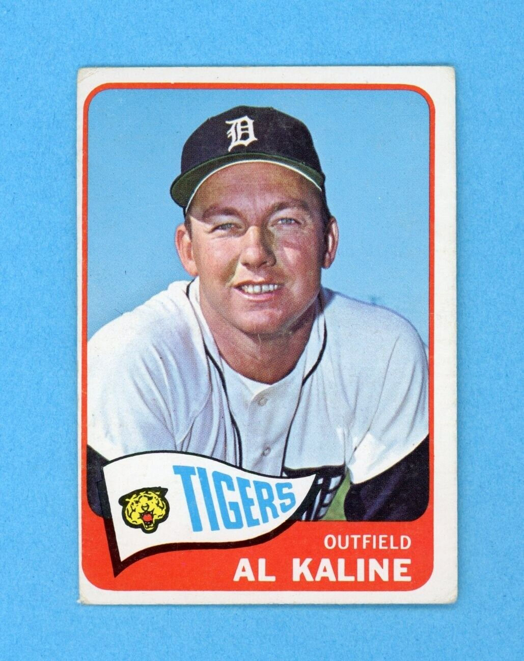 1965 Topps #130 Al Kaline Detroit Tigers Baseball Card Low Grade