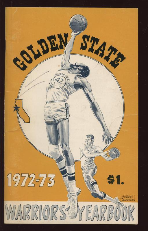 1972/73 Golden State Warrior Press TV Radio Media Guide