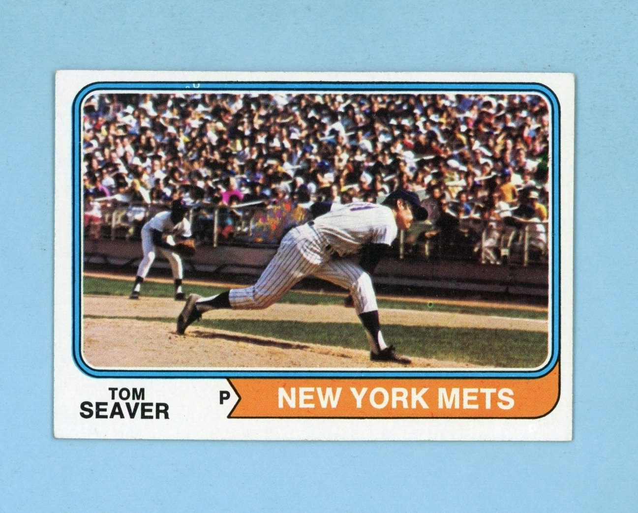 1974 Topps #80 Tom Seaver New York Mets Baseball Card Ex/Mt