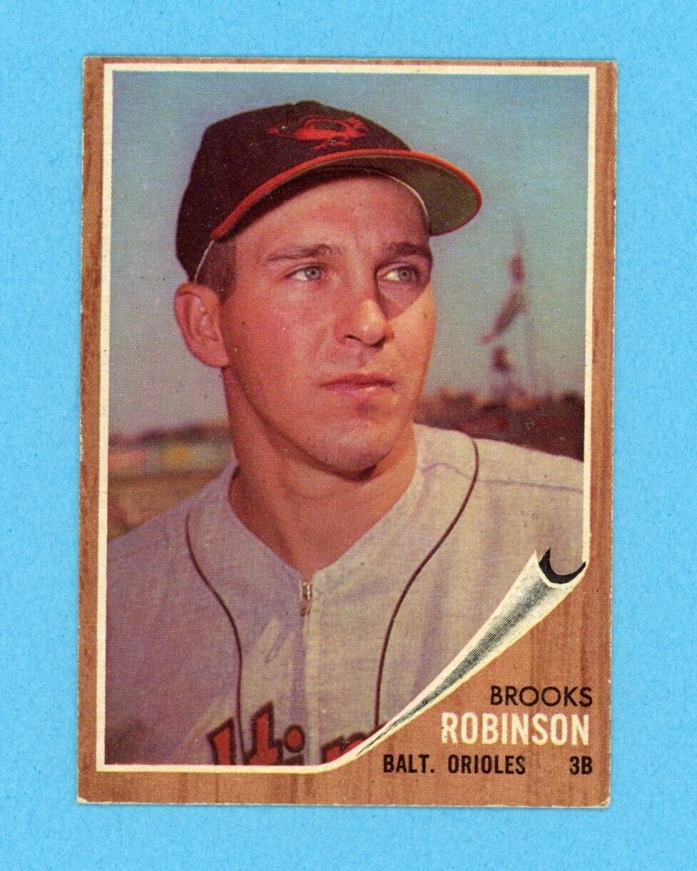 1962 Topps #45 Brooks Robinson Baltimore Orioles Baseball Card EX