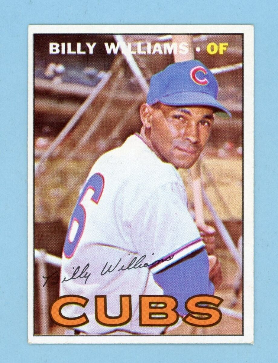 1967 Topps #315 Billy Williams Chicago Cubs Baseball Card Ex/Mt lht ind ab