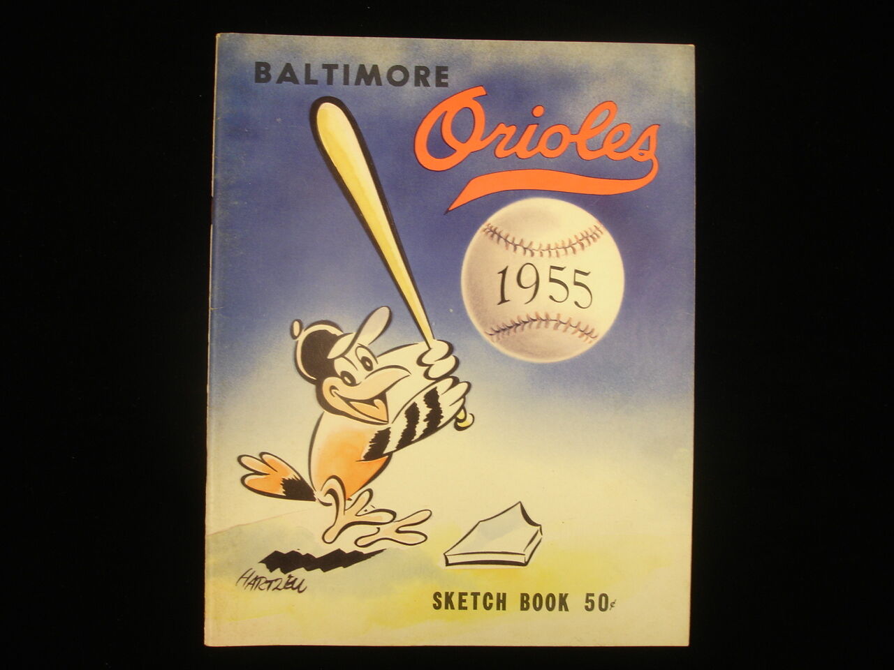 1955 Baltimore Orioles Yearbook