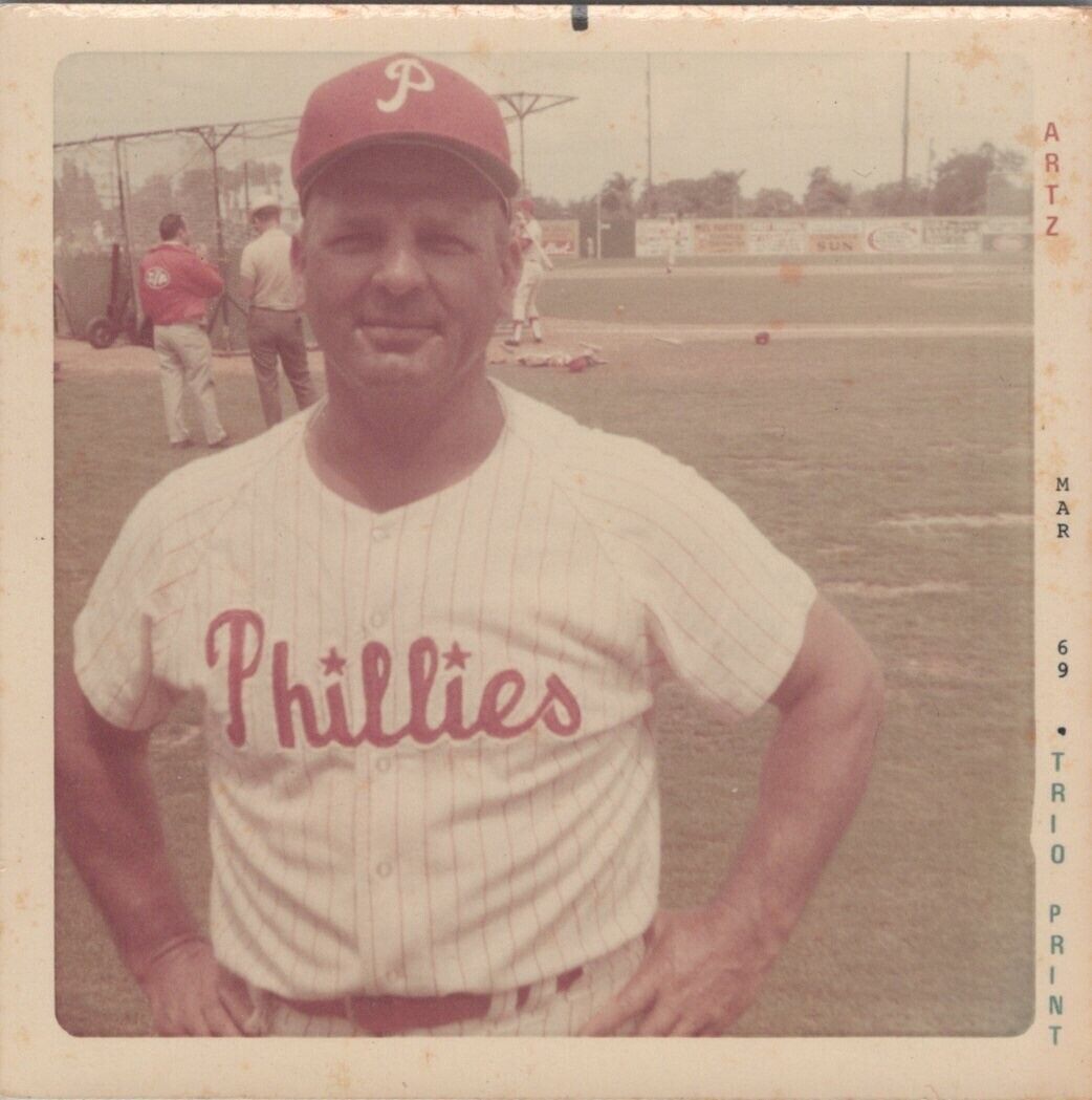 Lot of 21 Andy Seminick Vintage Photos : Chattanooga Lookouts ; Reds ; Phillies