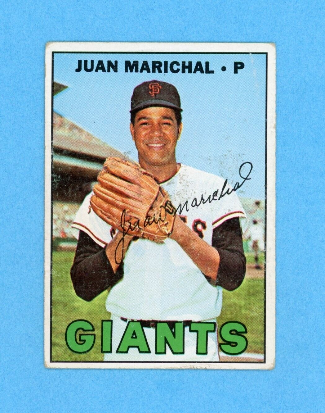 1967 Topps #500 Juan Marichal San Francisco Giants Baseball Card Vg/Vg+ ap wc tr