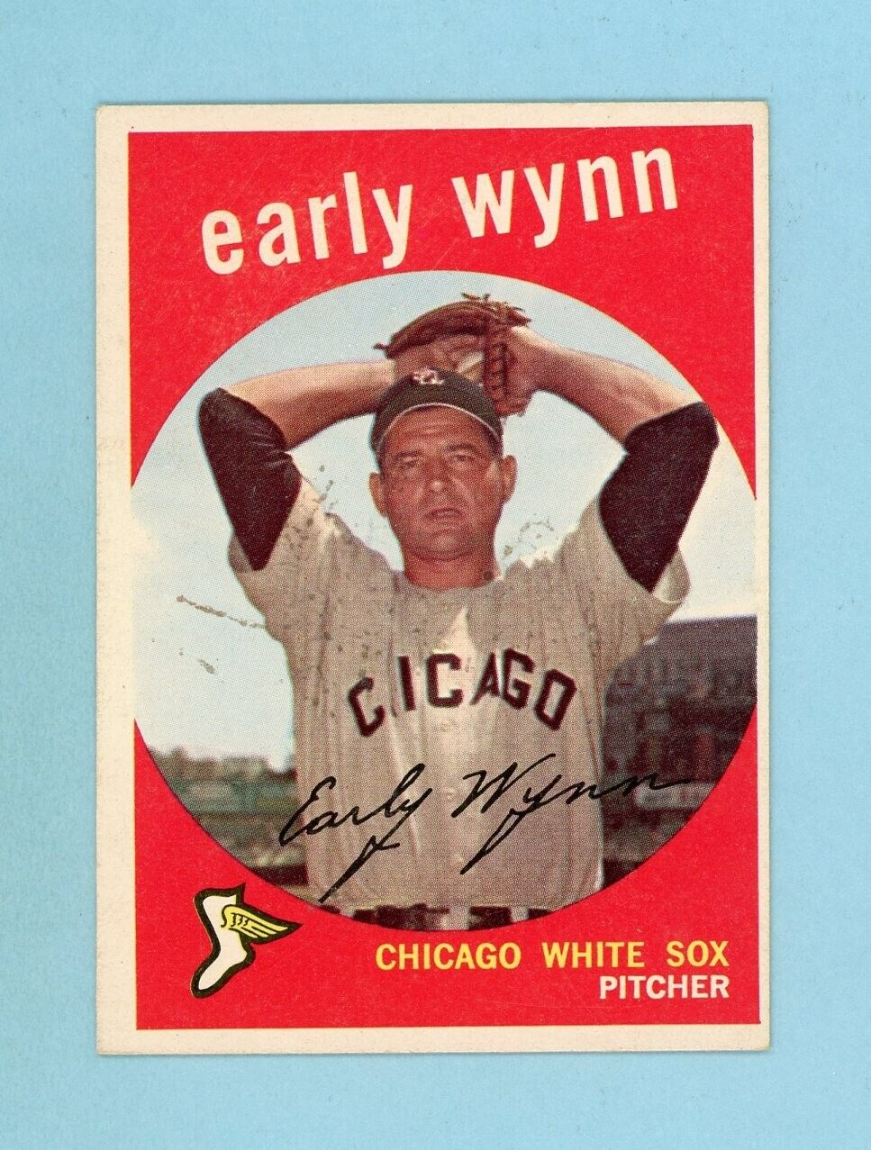 1959 Topps #260 Early Wynn Chicago White Sox Baseball Card EX - EX++