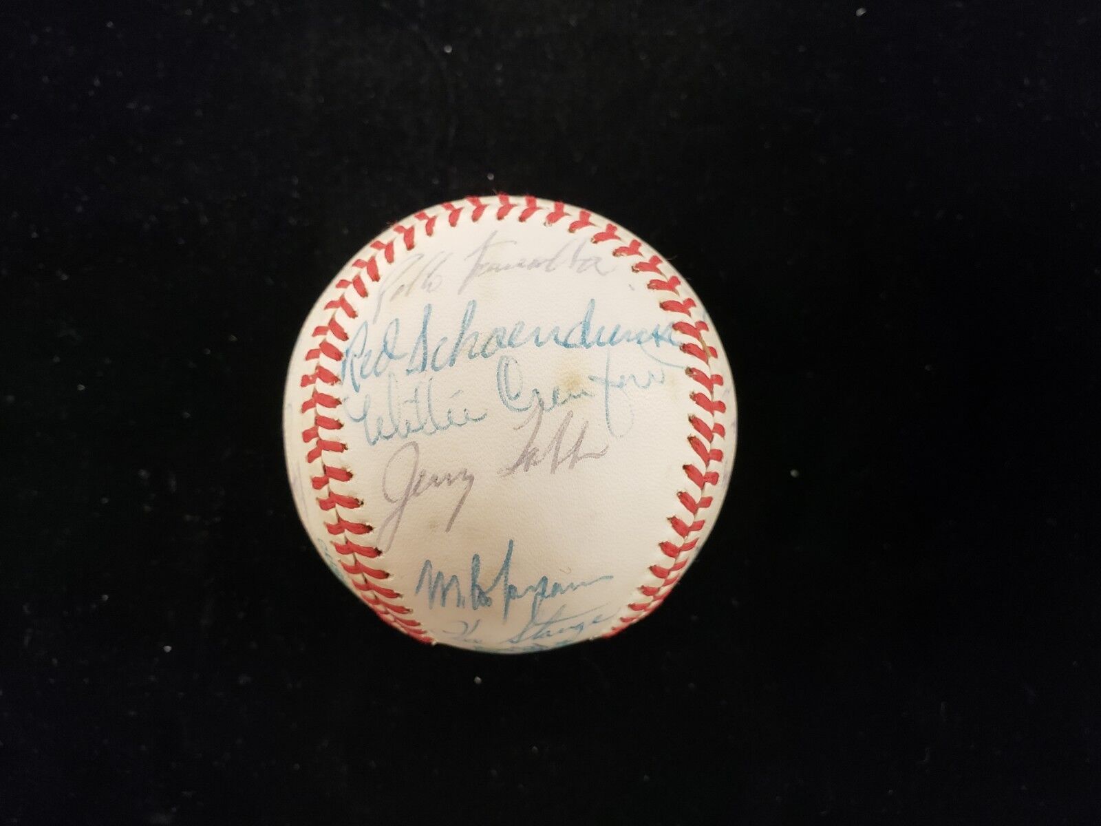 1977 Oakland Athletics Autographed Baseball - 23 Signatures - JSA LOA